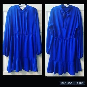 Royal blue dressy tunic
